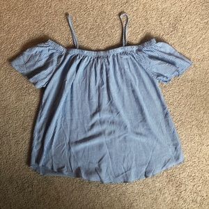 Babydoll Striped Top